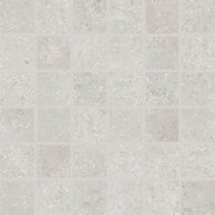Mozaika Rako Base světle šedá mat rektifikovaná 30x30 DDN06432