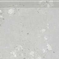 Schodovka Rako Castone šedá mat rektifikovaná 60x60 DCP62856