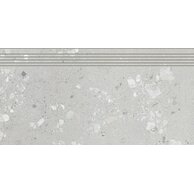 Schodovka Rako Castone šedá mat rektifikovaná 40x80 DCP84856