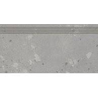 Schodovka Rako Castone tmavě šedá mat rektifikovaná 40x80 DCP84857