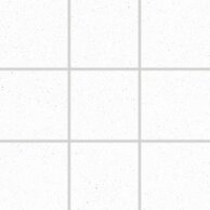 Dlažba Rako Compila bílošedá mat rektifikovaná 10x10 DAK11864