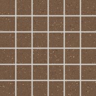 Mozaika Rako Compila hnědočervená mat rektifikovaná 30x30 DDM05869