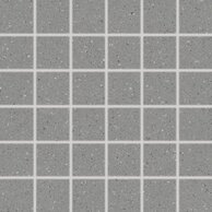 Mozaika Rako Compila tmavě šedá mat rektifikovaná 30x30 WDM05866