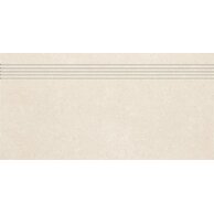 Schodovka Rako Base světle béžová mat rektifikovaná 30x60 DCPSR431