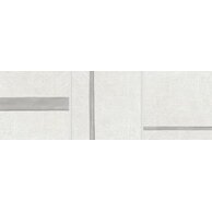 Dekor Rako Rebel bílošedá pololesk rektifikovaný 20x20 DDT25740