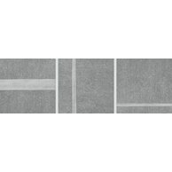 Dekor Rako Rebel tmavě šedá pololesk rektifikovaný 20x20 DDT25742