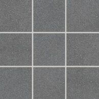 Dlažba Rako Block černá mat rektifikovaná 10x10 DAK11783