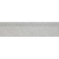 Schodovka Rako Block světle šedá mat rektifikovaná 30x120 DCPVD780
