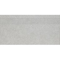 Schodovka Rako Block světle šedá mat rektifikovaná 30x60 DCPSR780