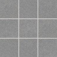 Dlažba Rako Block tmavě šedá mat rektifikovaná 10x10 DAK11782
