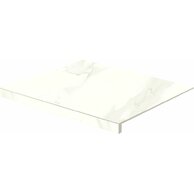 Tvarovka schodová Rako Cava bílá mat rektifikovaná 53x60 DCF64830