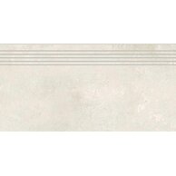 Schodovka Rako Dale bílošedá struktura mat rektifikovaná 29,8x59,8 DCPSR878