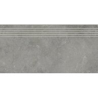 Schodovka Rako Dale tmavě šedá struktura mat rektifikovaná 29,8x59,8 DCPSR880