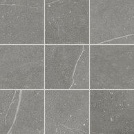 Dlažba Rako Fly tmavě šedá mat rektifikovaná 9,8x9,8 DAK11884