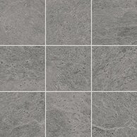 Dlažba Rako Core šedá struktura mat rektifikovaná 9,8x9,8 DAR11874