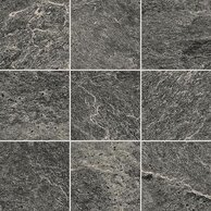 Dlažba Rako Core černá struktura mat rektifikovaná 9,8x9,8 DAR11875