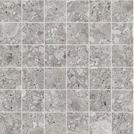 Mozaika Rako Rave šedá mat rektifikovaná 29,8x29,8 DDM05900