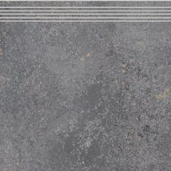 Schodovka Rako Shade tmavě šedá mat rektifikovaná 60x60 DCP62889