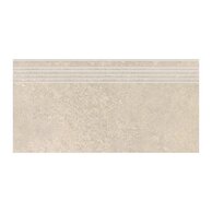 Schodovka Rako Abetone béžová mat rektifikovaná 30x60 DCPSR840