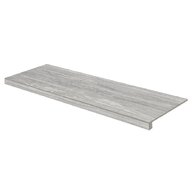 Tvarovka schodová Rako Alba šedá struktura mat rektifikovaná 30x120 DCFVD733