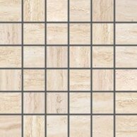 Mozaika Rako Alba béžová struktura pololesk rektifikovaná 30x30 DDM05731