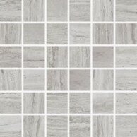 Mozaika Rako Alba šedá struktura pololesk rektifikovaná 30x30 DDM05733