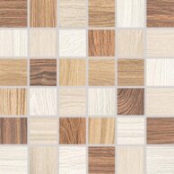 Mozaika Rako Board vícebarevná mat rektifikovaná 30x30 DDM05145