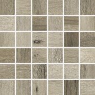 Mozaika Rako Saloon tmavě hnědá mat rektifikovaná 30x30 DDM05748