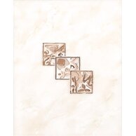 Dekor Rako Lucie 15 béžová lesk 20x25 WITGL113