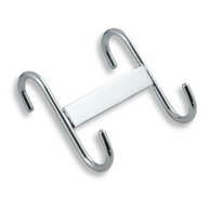 Dvojháček Novaservis na otopný žebřík, chrom, 6001,0