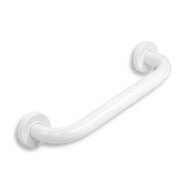 Madlo Novaservis, 300 mm, rovné, s krytkami, bílá, R6630,11