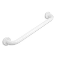 Madlo Novaservis, 500 mm, rovné, s krytkami, bílá, R6650,11