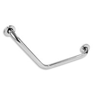 Držadlo Novaservis, 400x400 mm, úhlové, s krytkami, bílá, R66404,44