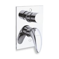 Baterie Novaservis Metalia 55 sprchová, s přepínačem, chrom, 55050R,0