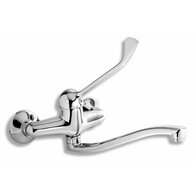 Baterie Novaservis Metalia 55 umyvadlová, lékařská páka, 150 mm, chrom, 55070L,0