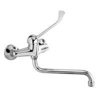 Baterie Novaservis Metalia 55 umyvadlová, lékařská páka, 150 mm, chrom, 55070L/T,0