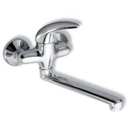 Baterie Novaservis Metalia 55 umyvadlová, lékařská páka, 100 mm, chrom, 55077L,0