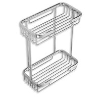 Police Novaservis dvojitá, malá, nízká, chrom, 6073,0