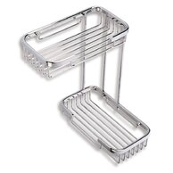 Police Novaservis dvojitá, malá, nízká, chrom, 6074,0