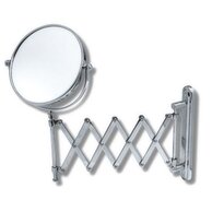 Kosmetické zrcátko Novaservis zvětšovací, vytahovací, chrom, 6968,0
