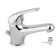 Baterie Novaservis Titania Iris umyvadlová, s výpustí, chrom, 92001,0