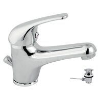 Baterie Novaservis Titania Iris umyvadlová, s kovovou výpustí, chrom, 92002,0