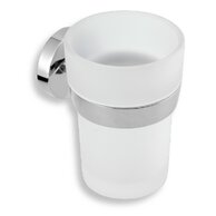 Držák na kartáčky a pasty Novaservis, chrom, 0106,0