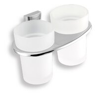 Držák na kartáčky a pasty Novaservis, chrom, 0257,0