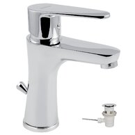 Baterie Novaservis Titania Fresh umyvadlová, s výpustí, chrom, 96001,0