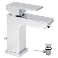 Baterie Novaservis Nobless Edge umyvadlová, s výpustí, chrom, 36001,0