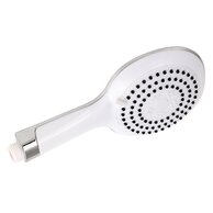 Sprchová růžice Novaservis, 3-polohová, bílá-chrom, RU/320,0