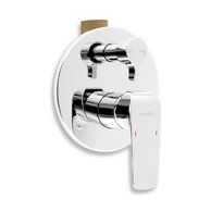 Baterie Novaservis Nobless Tina sprchová, podomítková, s přepínačem, chrom, 38050R,0