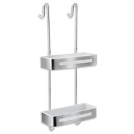 Police Novaservis dvojitá, závěsná, nerez, 65575,4