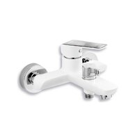 Baterie Novaservis Nobless Tina vanová, bez příslušenství, bílá-chrom, 38020/1,1